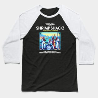 Shrimp Shack 80s Game Baseball T-Shirt